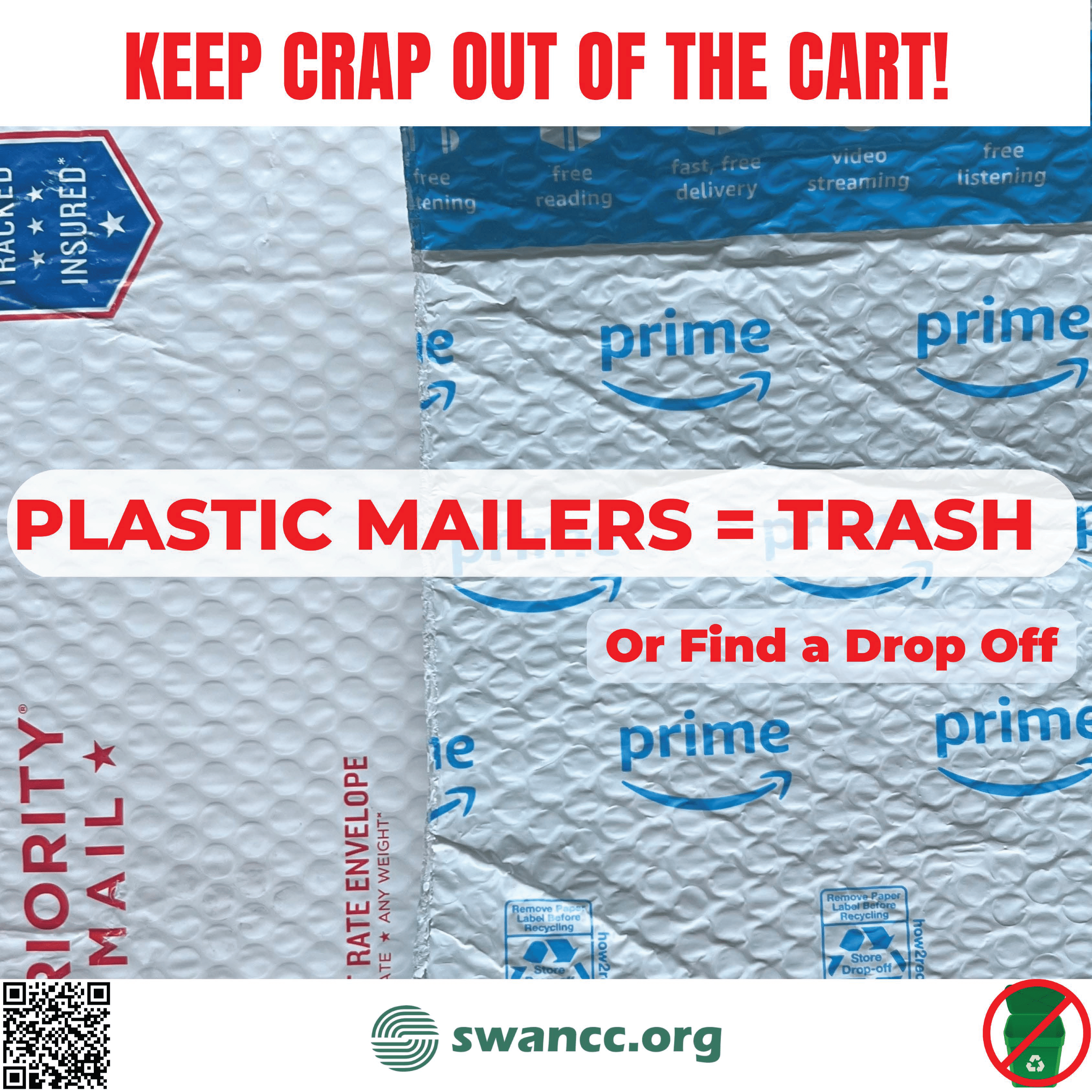 Plastic Mailers = Trash